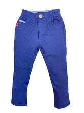Round Lastic Pant Blue