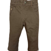 Brown Cotton Pants