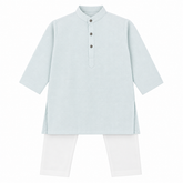 Light Blue Kurta Shalwar Set