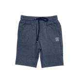 Dark Grey Round Lastic Short