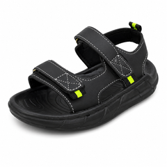 Baby Boy Black Strap Sandal