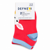 Baby Ankle Trainer Socks – 2 Pair Pack