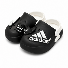 Baby Boy Black Adidas Clogs