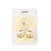 Golden Turban Cap & Socks Set