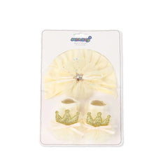 Golden Turban Cap & Socks Set