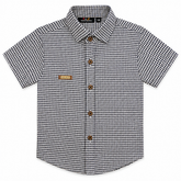 Boys Cheque Half Sleeves Shirt