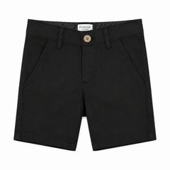 Baby Boy Cotton Short - Black