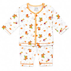 Premium Cotton Newborn Pajama Set – Soft & Breathable Baby Suit