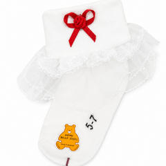 Baby Girl White Frill Socks