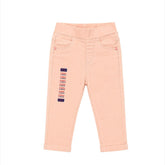Baby Peach Cotton Pant Round Lastic