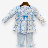 2PC Little me Suit Set Blue