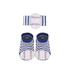 Booties & Wrist Band Blue Rugby