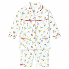 Baby Girl Flower Cotton Night Suit