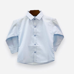 Plain Blue Formal Shirt