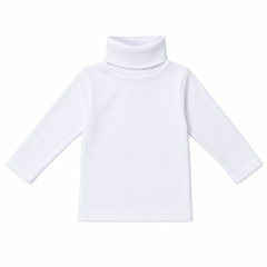 Baby White Hi Neck