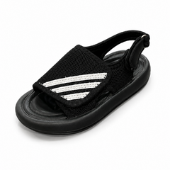 Baby Boy Black Sticone Sandal
