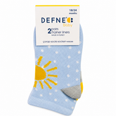 Baby Ankle Trainer Socks – 2 Pair Pack