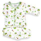 Green Unicorn Newborn Pajama Suit