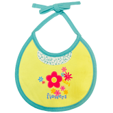 Daisy Flowers Bib