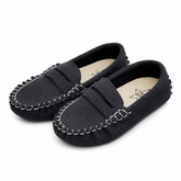 Baby Boy Navy Blue Loafers