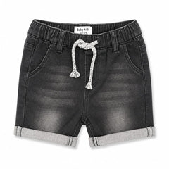 Infants Baby Boy Grey Denim Shorts