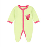 Infants Baby Girl Closed Feet Romper