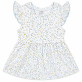 Baby Girl Cap Sleeves Summer Frock - Floral Theme