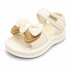 White Bow Sandal