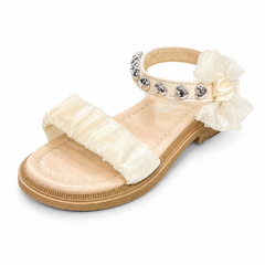 Baby Girl Heart Stone Sandal