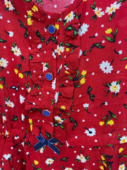 Happiness Jump Suit - Red