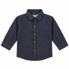 Baby Boys Full Sleeve Cotton Shirt – Front Open Button Shirt