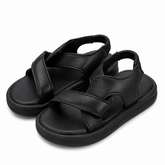 Baby Boy Black Strap sandal