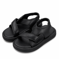 Baby Boy Black Strap sandal