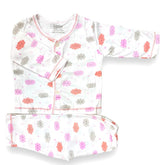 Pink Cloud Newborn Pajama Suit