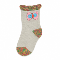 Baby Girl Grey Socks