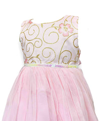 Golden Sequence Partywear Frock