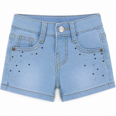 Baby Girl Star Denim Short