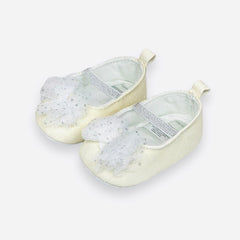 Carter's Newborn White Bow Pumps