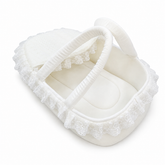 Premium Baby Off-White Hand Carry with Hood & Handles