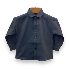 Plain Black Formal Shirt