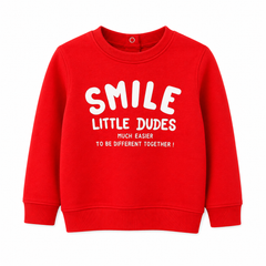 Baby Boy Little Dude Sweat T-Shirt