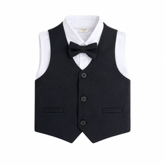 4PC Baby Boy Black Suit
