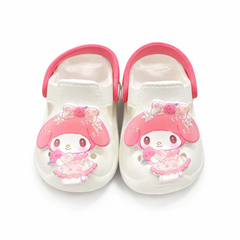 Baby Girl White Barbie Clogs