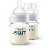 Philips AVENT classic plus PA feeding bottle 125ML PK2 (SCF452/27)