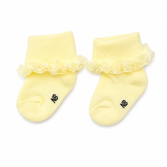 Baby Girl Yellow Socks