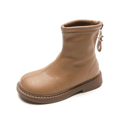 Long Boots For Baby Girl Beige
