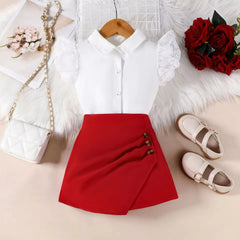 Little Rose 2-Piece Skirt Set
