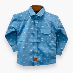 Full Sleeves Shark Shirt