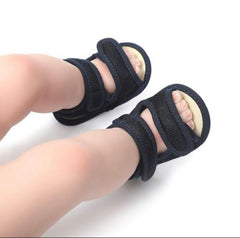 Black Stripe Pre Walker Sandal