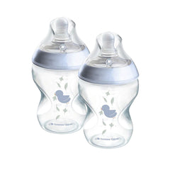 260ML Natural Start Decor PP Bottle with M Teat Pack Of 2 - 427015